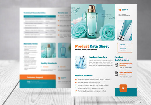 Product Specification Data Sheet Template 