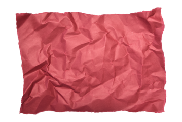 Red Paper Deckled Edge and Fold for background.
