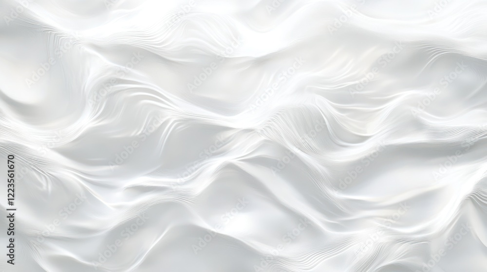 Poster abstract white wave texture background design