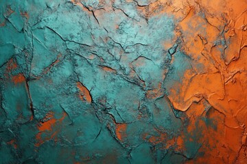  highquality abstract birthday background image with acrylic textures vibrant teal burnt orange and deep violet color scheme 3D lighting with diffused warm light organic shapes and festive atmosphere
