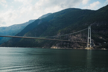 Fjords in Norway in summertime 