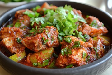 Korean dishes gimbap soy sauce shrimp bibimbap spicy pork veggies vegan sides salad and more