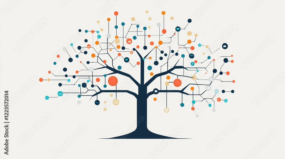 Poster Abstract Network Tree Representing Data Connections
