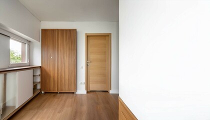 room with door