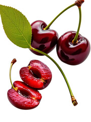 Kirschen freigestellt
