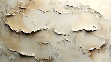 A background of soft beige with visible brushstroke textures.
