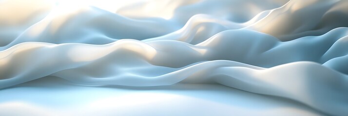 Obraz premium A background of soft shadows cast on a smooth white surface.