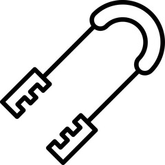 Grill Tongs Icon