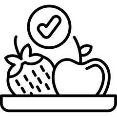 Food Safety Signage Icon