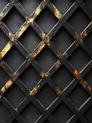 Naklejka premium A background of thin diagonal lines crossing each other to form a diamond pattern.