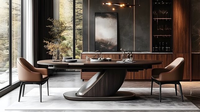 Transform Your Dining Area with a Stylish and Versatile Expandable Table for All Occasions