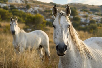 Fototapeta premium Spanish horses