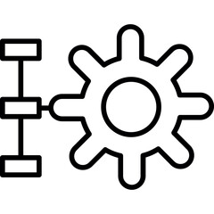 Data Normalization Icon