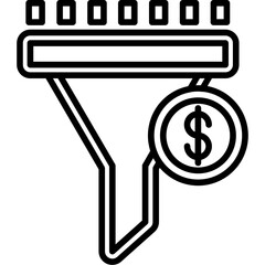Sales Funnel Icon