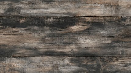 Fototapeta premium Weathered Wood Texture with Uneven, Splintered Surfaces, Aged Grayish Tones, and Deep Cracks, Evoking a Harsh, Rugged Rustic Aesthetic
