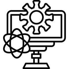 Data Science Model Training Icon