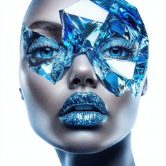 Crystal Mask Artistry Portrait