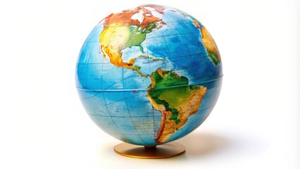 World Globe on Stand