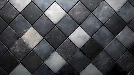 A clean checkerboard pattern in shades of muted gray