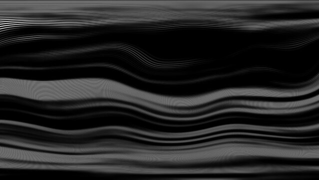 Horizontal Wavy Animated Lines Background