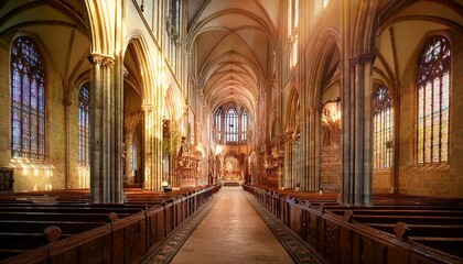 Fototapeta premium interior of the church of the holy sepulchre