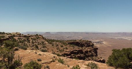Landscapes from the Canonlands National Park in Utah 