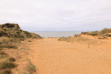 Blick auf das Morsumer Kliff auf der Nordseeinsel Sylt