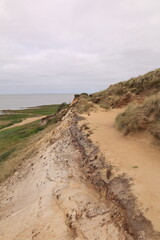 Blick auf das Morsumer Kliff auf der Nordseeinsel Sylt