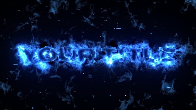 Magic Spell Animated Smoke Text & Title Intro