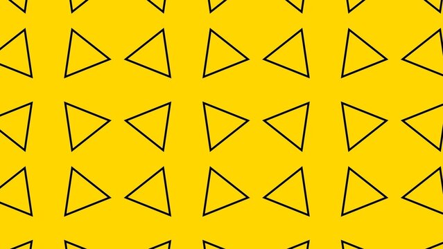 Looping Rotating Shapes Background