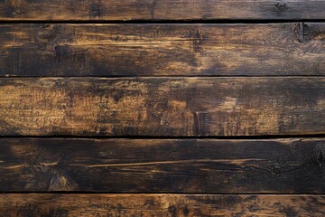 Dark Rustic Wooden Planks: A Weathered Texture Image