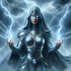 goddess of thunder and lightning