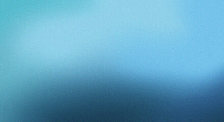 Blue and turquoise monochrome, grainy,  minimalistic background for wallpapers or headers.  