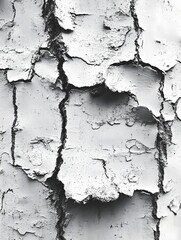 Obraz premium A faint tree bark texture with soft, shallow grooves.