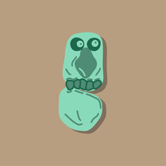 Monster or bogeyman. Various quirky and ugly creatures. Halloween concept