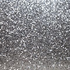 silver glitter background