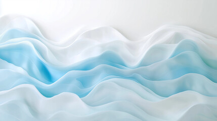 Obraz premium blue silk background