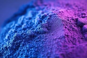  immersive image triad with cerulean turquoise lavender