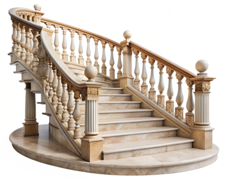 staircase in the house