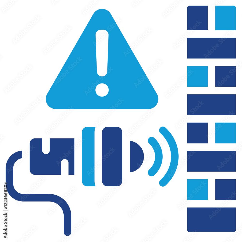 Poster proximity sensor dual tone icon