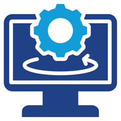 Virtual Machine Dual Tone Icon