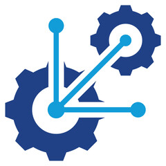 Process Automation Dual Tone Icon