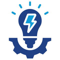 Energy Efficiency Dual Tone Icon