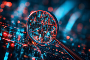 fiber optics background