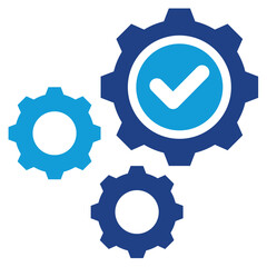 Operational Efficiency Dual Tone Icon