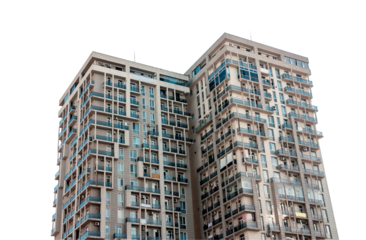 Apartments building close up