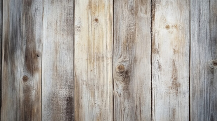 Fototapeta premium Natural light wood plank texture exhibiting varied grains and hues, ideal for design and decor inspiration in interior settings or rustic themes. Generative AI