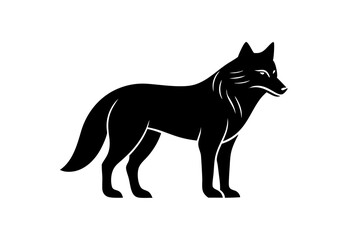 Pets web icons in Silhouette vector style. Dog, cat, rabbit, hamster, bird, bone, pets, vet help. Vector illustration on white