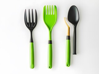 Clean design with gardening tools
