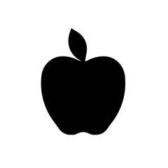 apple icon. Apple icon silhouette